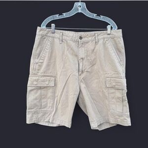 Levi's Tan Cargo Shorts Relaxed Fit Cotton